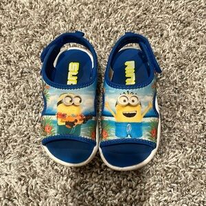 Minion pool sandals